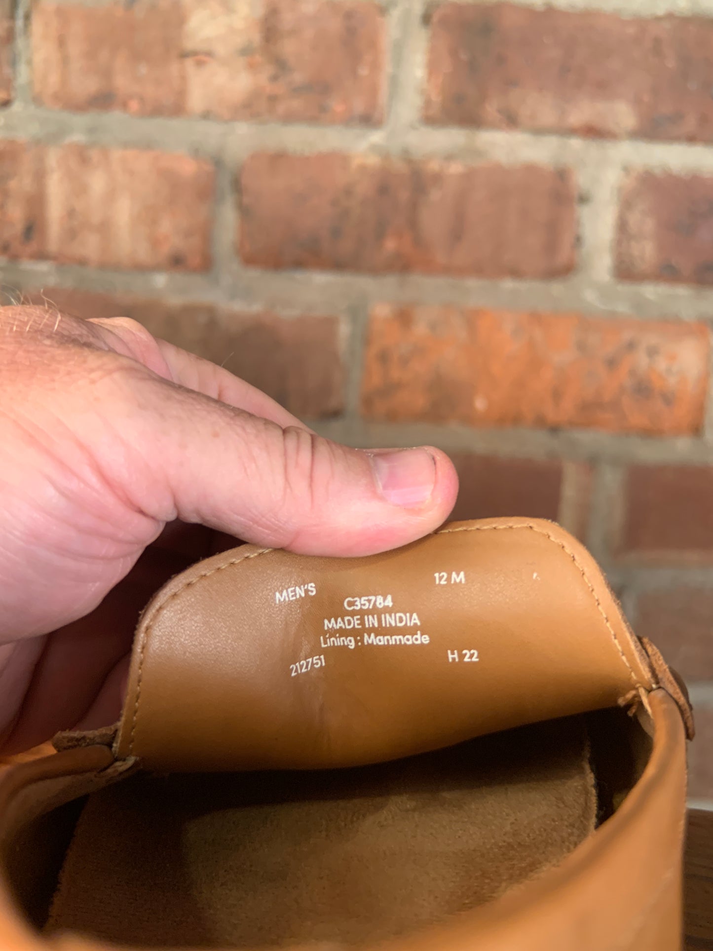 Cole Haan Men’s 12 M Tan Leather Bit Driving Loafers Moc Toe Driver Shoes