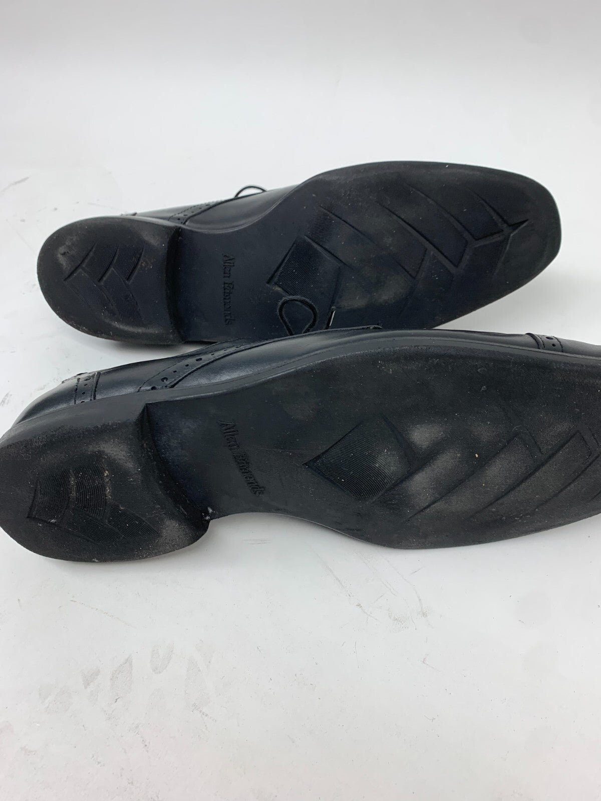Allen Edmonds Black Cap-Toe Oxford Dress Shoes – Size 9.5 B (Narrow) photo 9