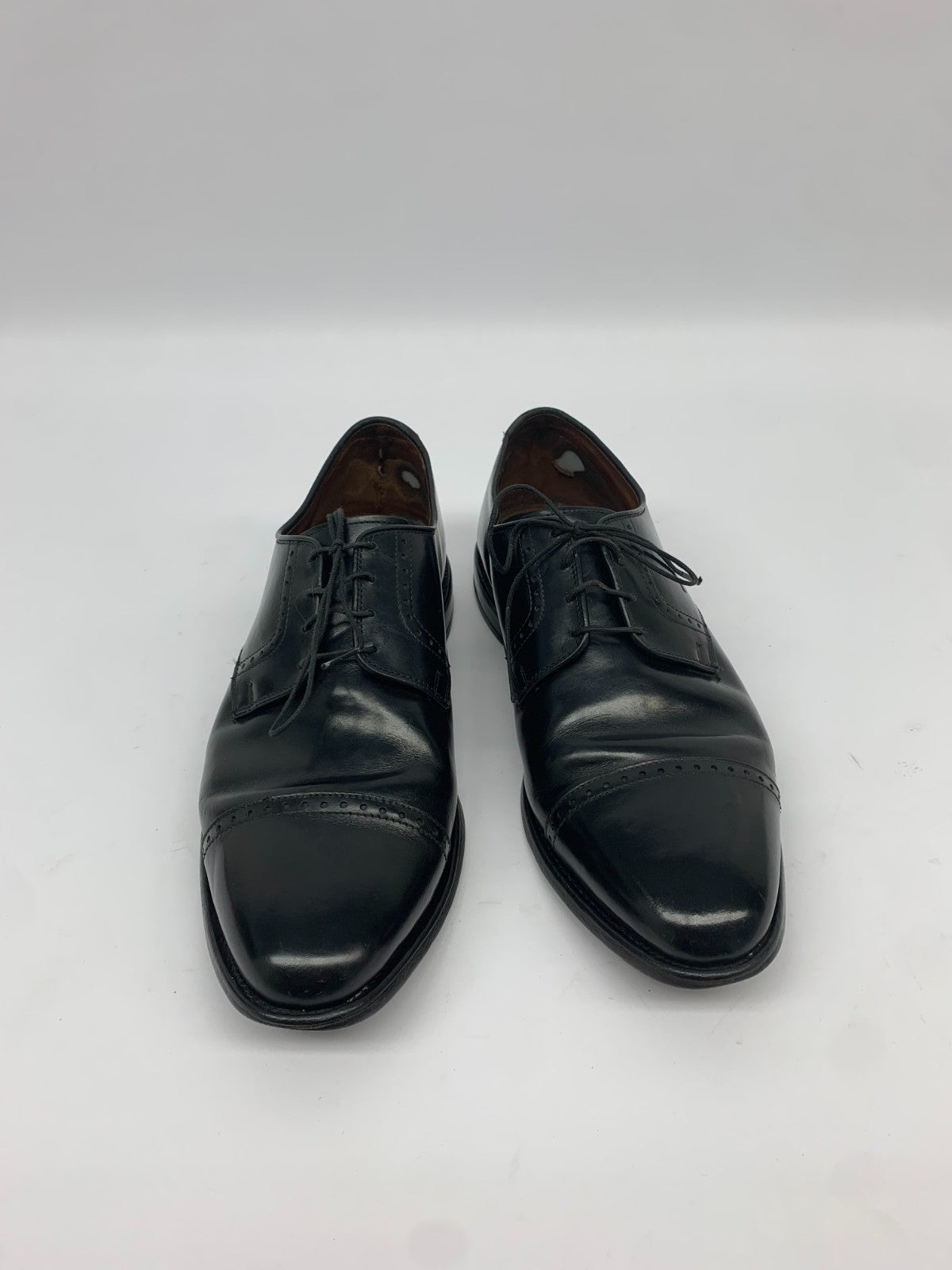 Allen Edmonds Clifton Black Leather Cap-Toe Oxford Dress Shoes Men’s 11.5 D USA photo 6