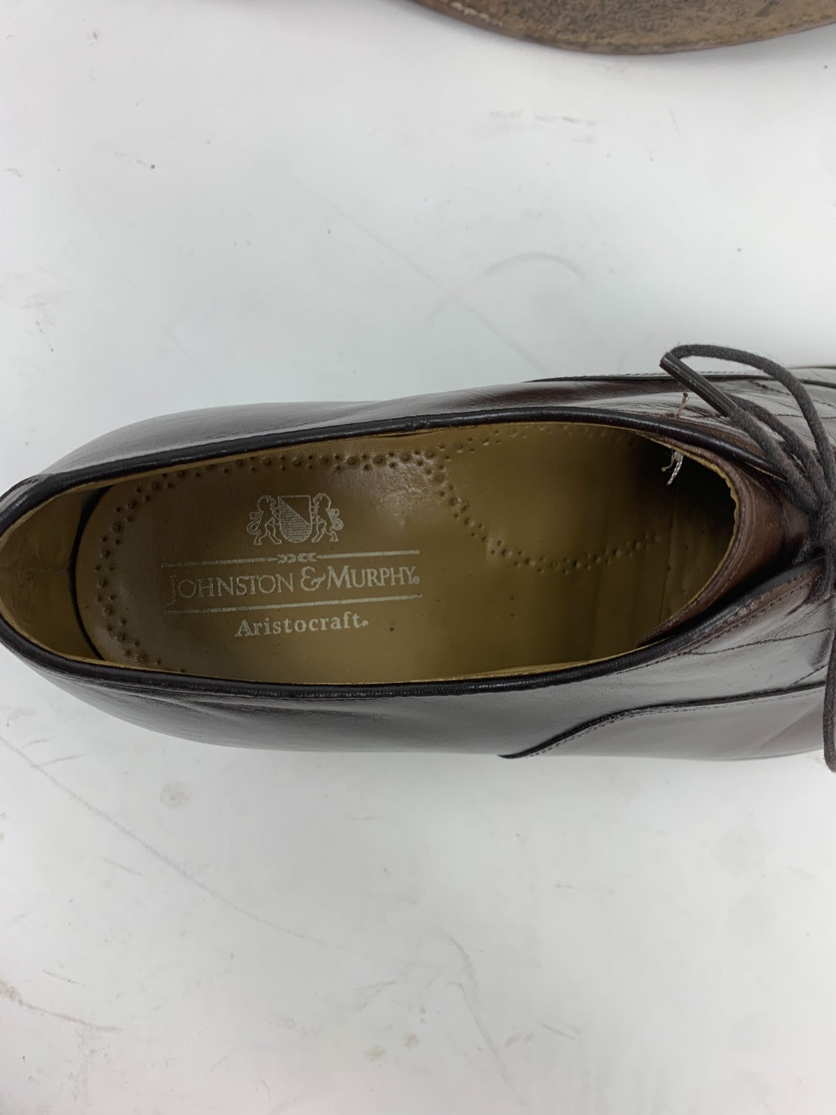 Johnston & Murphy Aristocraft Men's 7.5D Cap Toe Oxford Shoes - Made in USA photo 8