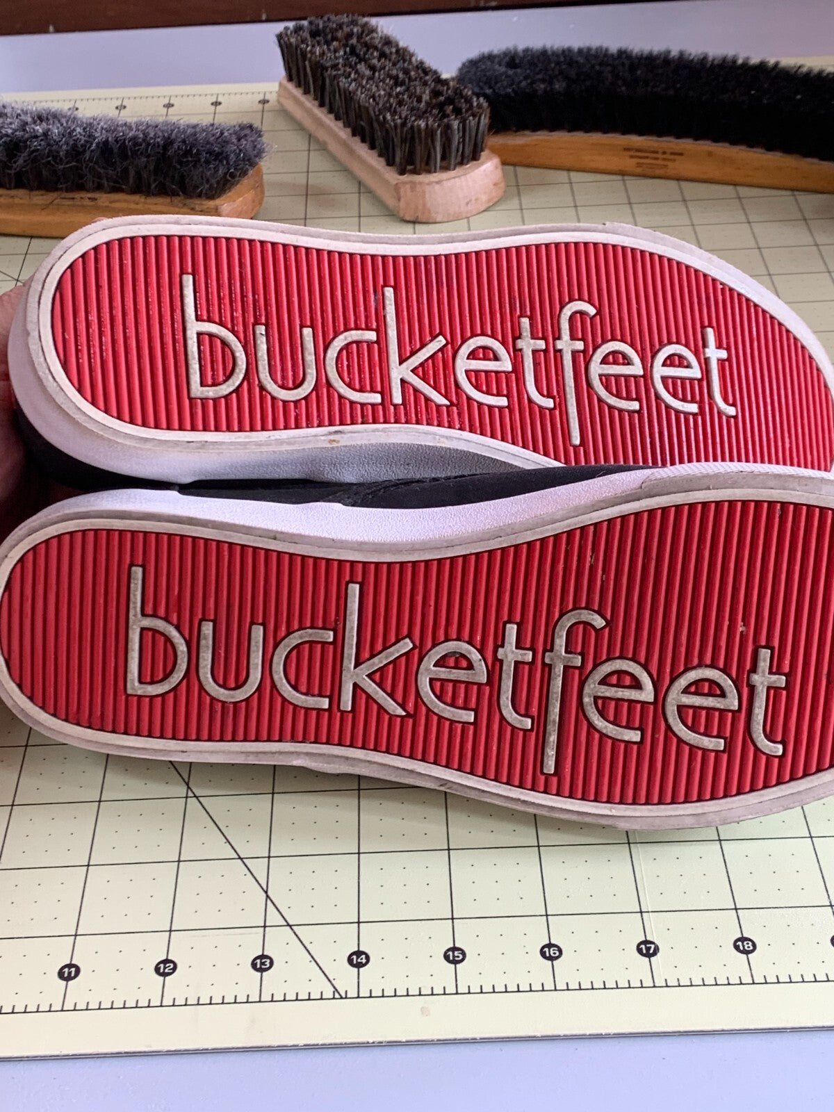 Bucketfeet "The Duo" Slip-On Canvas Shoes | Size 11 US | Andy Silvestri Design | photo 7