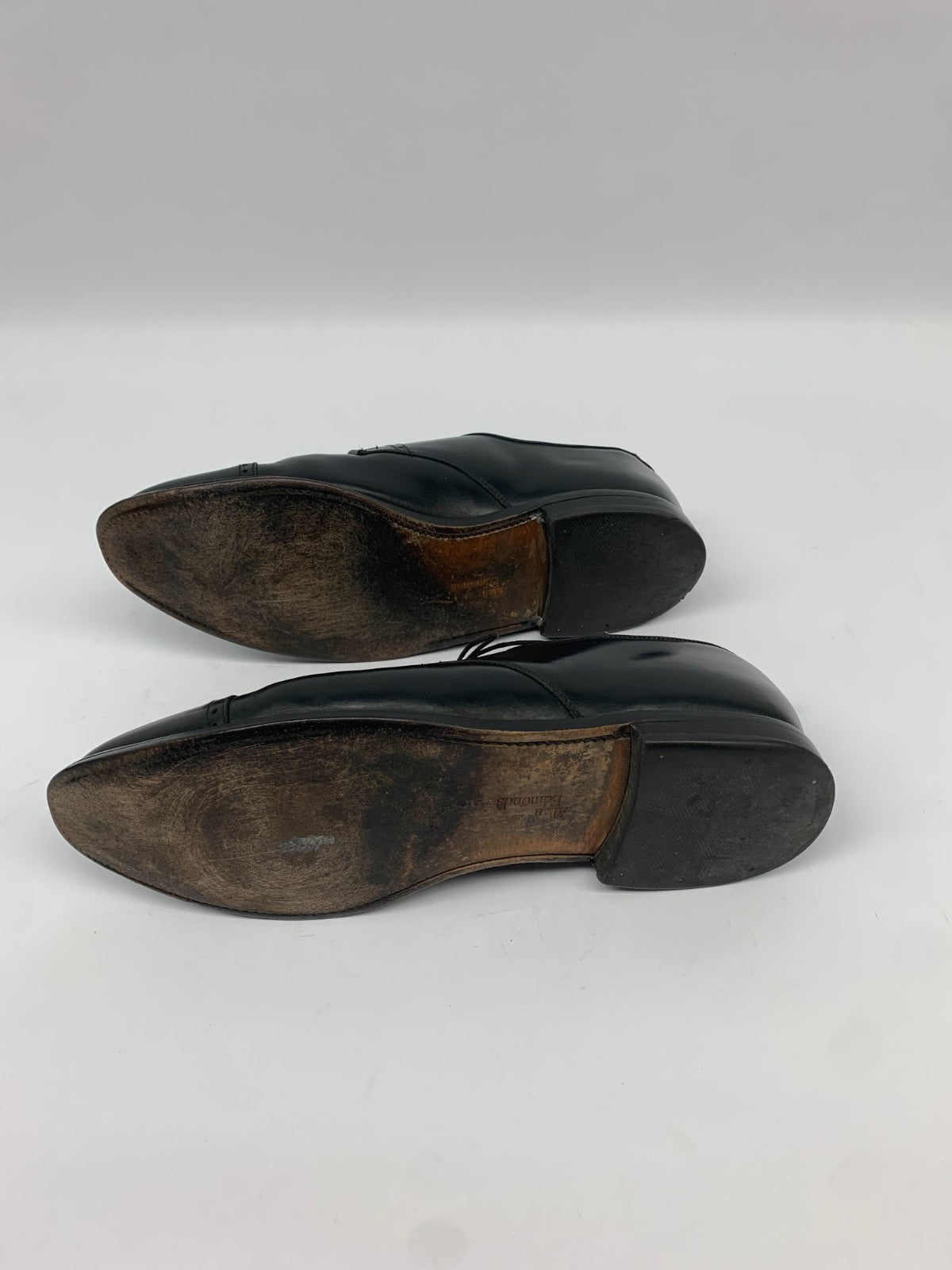 Allen Edmonds Clifton Black Leather Cap-Toe Oxford Dress Shoes Men’s 11.5 D USA photo 7