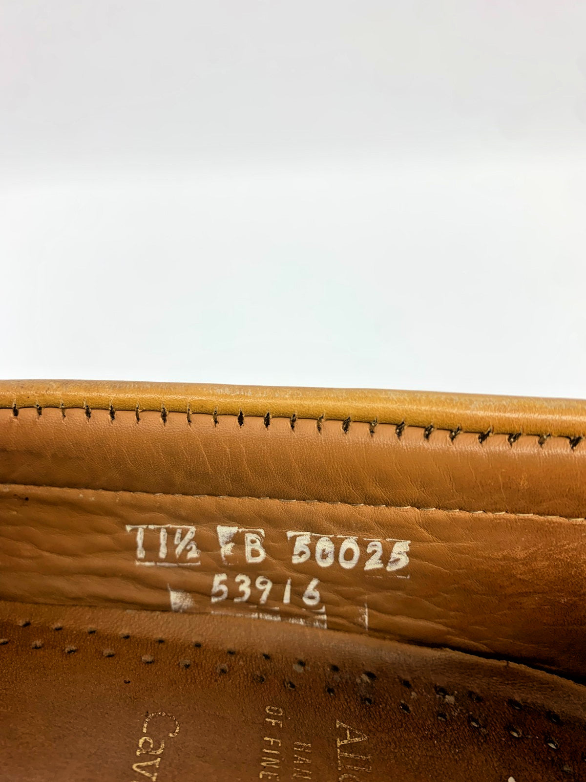 Allen Edmonds Cavanaugh Penny Loafers Men 11.5 B Brown Leather Made in USA photo 7