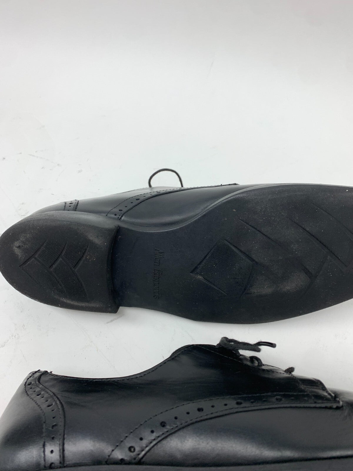 Allen Edmonds Black Cap-Toe Oxford Dress Shoes – Size 9.5 B (Narrow) photo 10