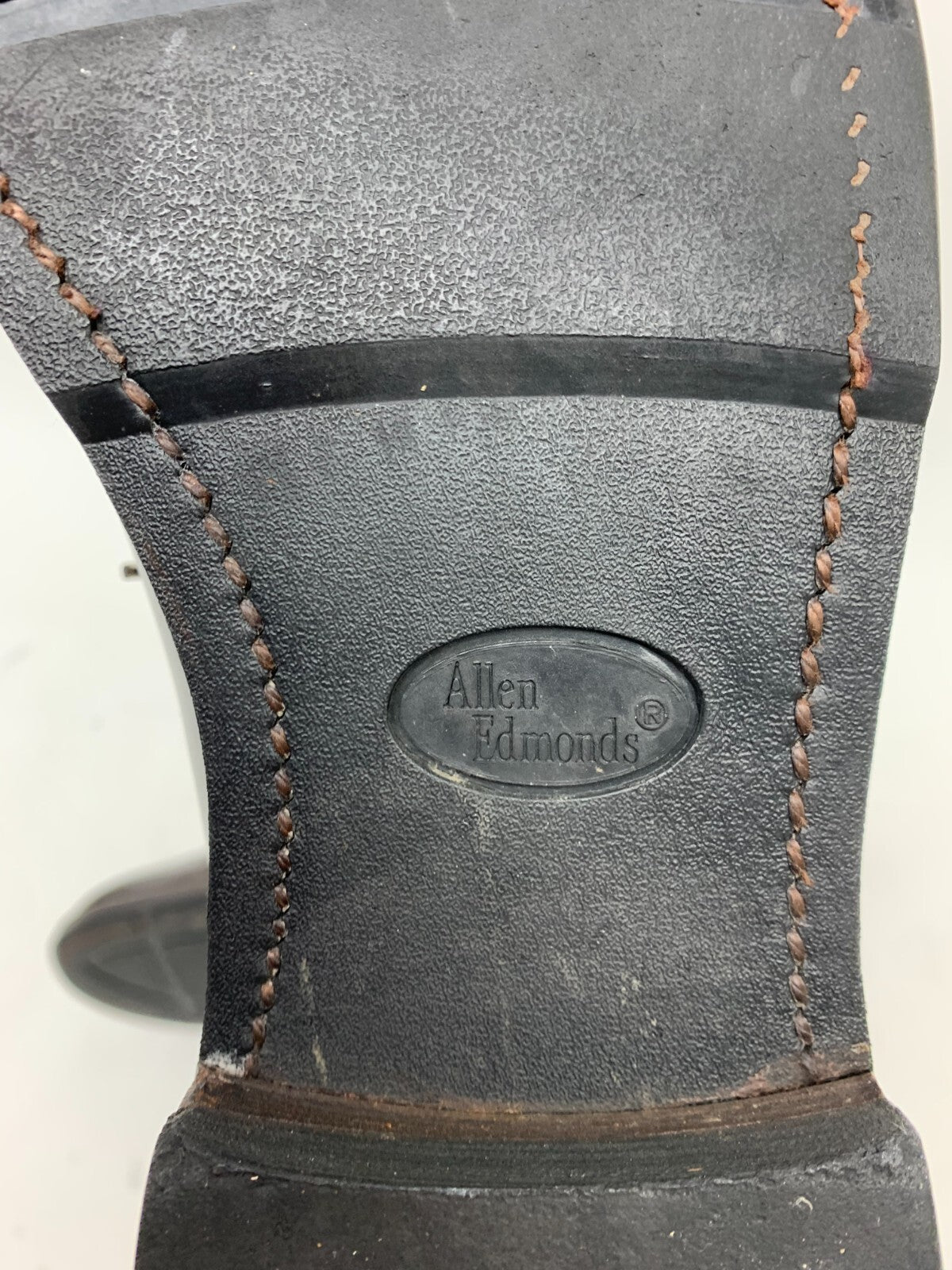 Allen Edmonds Black Cap-Toe Derby Dress Shoes – Size 11 B – Made in USA photo 10