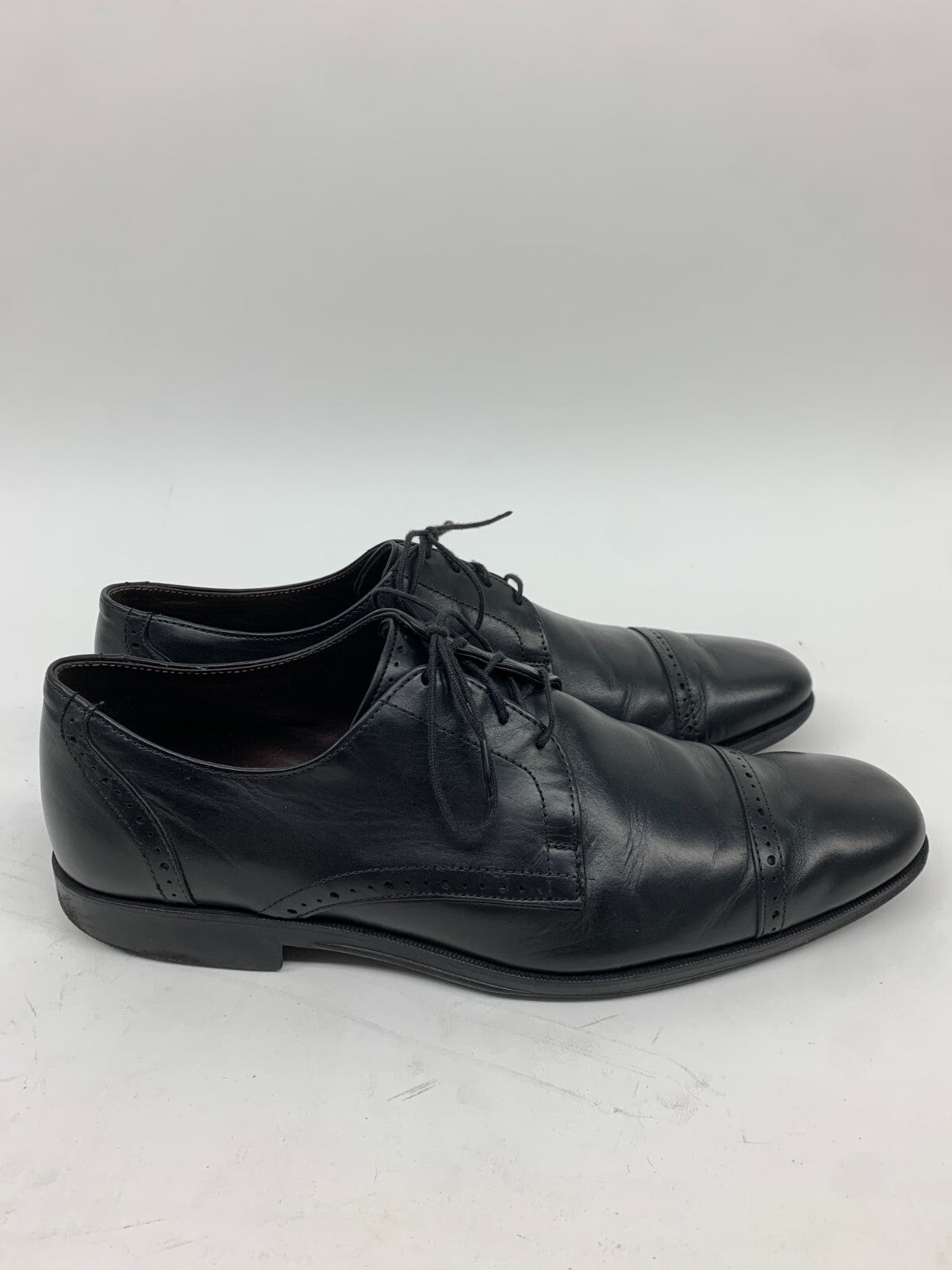Allen Edmonds Black Cap-Toe Oxford Dress Shoes – Size 9.5 B (Narrow) photo 4