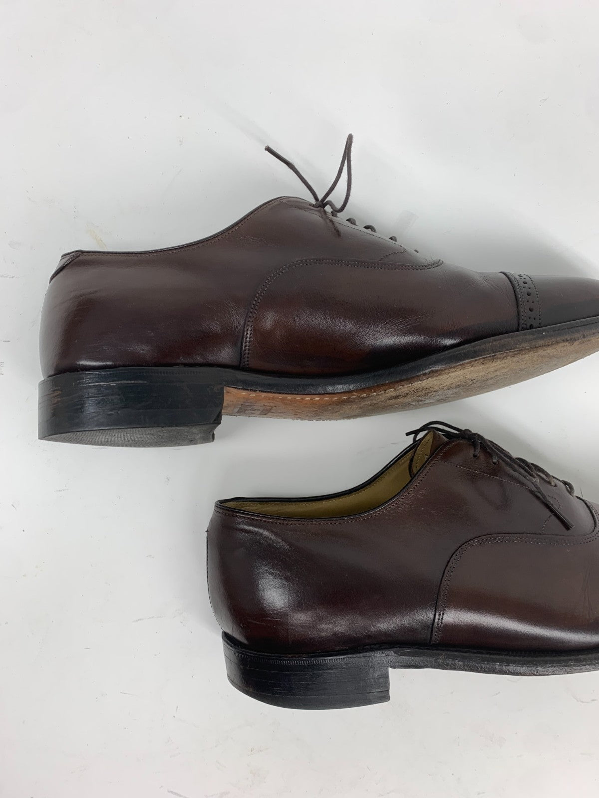 Johnston & Murphy Aristocraft Men's 7.5D Cap Toe Oxford Shoes - Made in USA photo 7